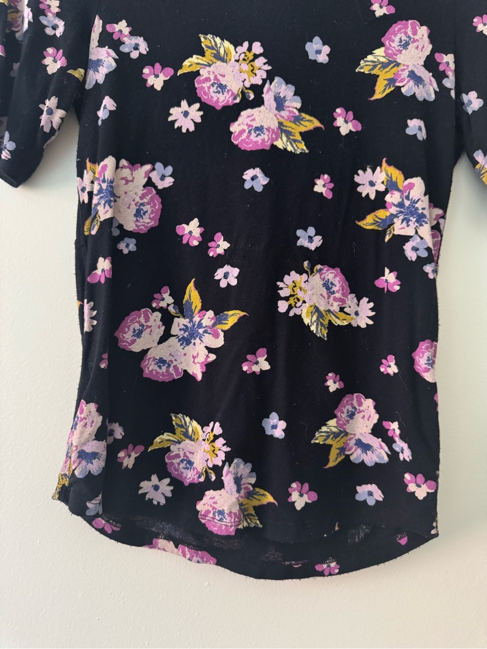 FREE PEOPLE Open Back Floral Blouse S - Picture 8 of 11